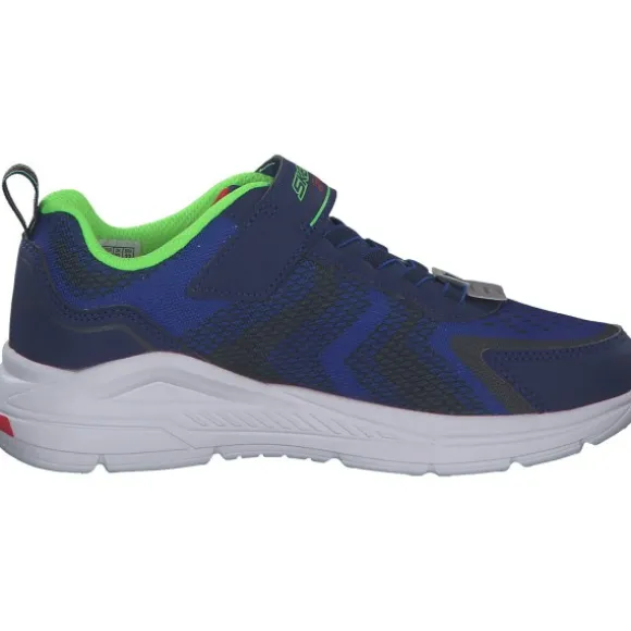 Skechers 401660L, Sneakers Low, Kinder, navy/lime/red
