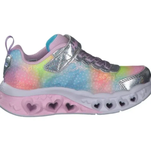 Skechers 302315L, Sneakers Low, Kinder, silver Mesh/multi