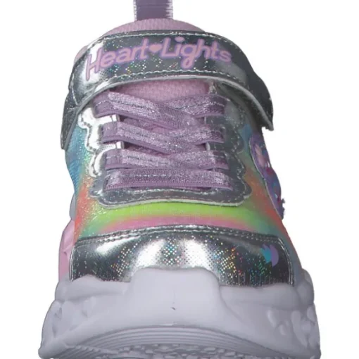 Skechers 302315L, Sneakers Low, Kinder, silver Mesh/multi