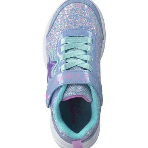 Skechers 302310L, Sneakers Low, Kinder, Lavender/Aqua
