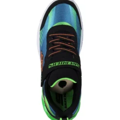 Skechers 403728L, Sneakers Low, Kinder, Blue/Lime