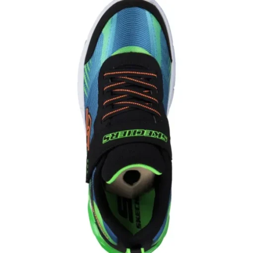 Skechers 403728L, Sneakers Low, Kinder, Blue/Lime
