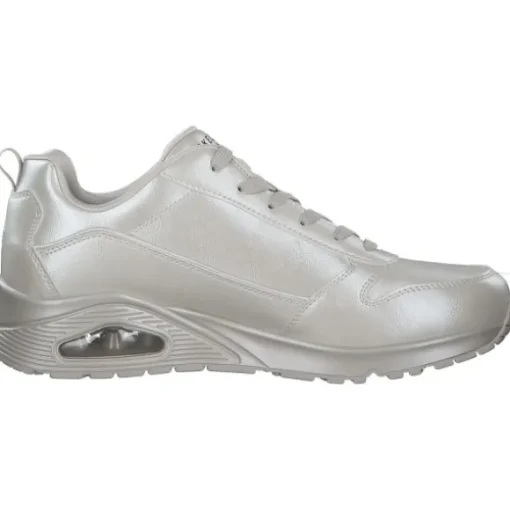 Skechers 177104-OFWT UNO-GALACTIC GAL, Schnürschuhe, Damen, White/Offwhite