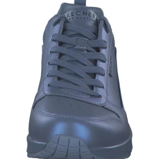 Skechers 177104-SLT UNO-GALACTIC GAL, Schnürschuhe, Damen, SLATE METALLIC