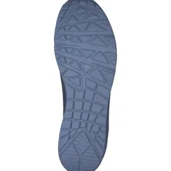 Skechers 177104-SLT UNO-GALACTIC GAL, Schnürschuhe, Damen, SLATE METALLIC