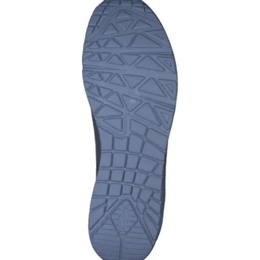 Skechers 177104-SLT UNO-GALACTIC GAL, Schnürschuhe, Damen, SLATE METALLIC