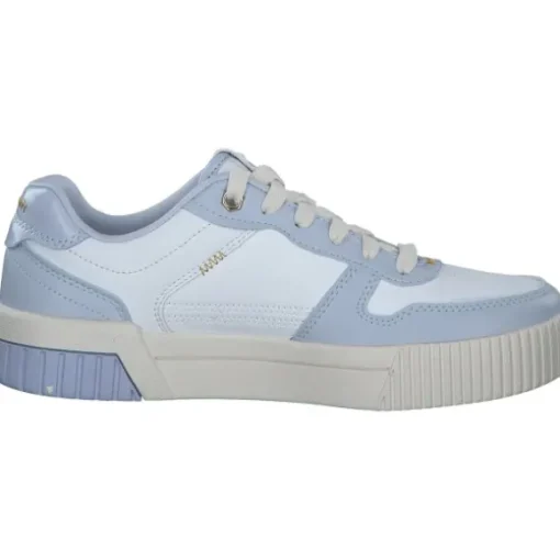 Skechers 185098-WBL JADE-BEST IN CLASS, Schnürschuhe, Damen, WHITE BLUE TRIM