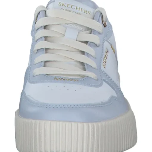 Skechers 185098-WBL JADE-BEST IN CLASS, Schnürschuhe, Damen, WHITE BLUE TRIM