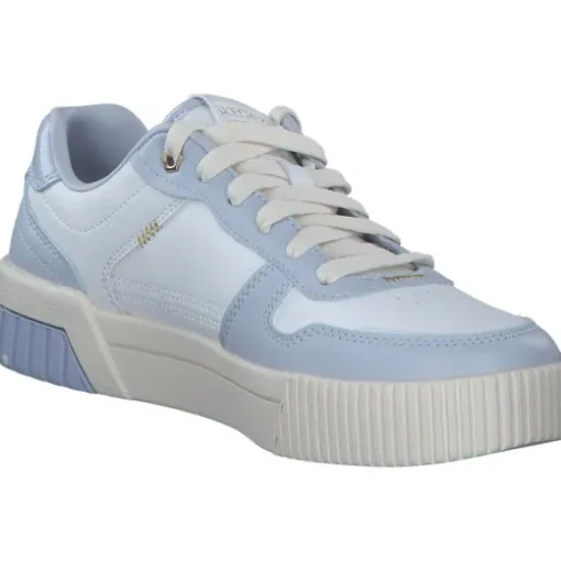 Skechers 185098-WBL JADE-BEST IN CLASS, Schnürschuhe, Damen, WHITE BLUE TRIM