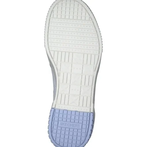 Skechers 185098-WBL JADE-BEST IN CLASS, Schnürschuhe, Damen, WHITE BLUE TRIM