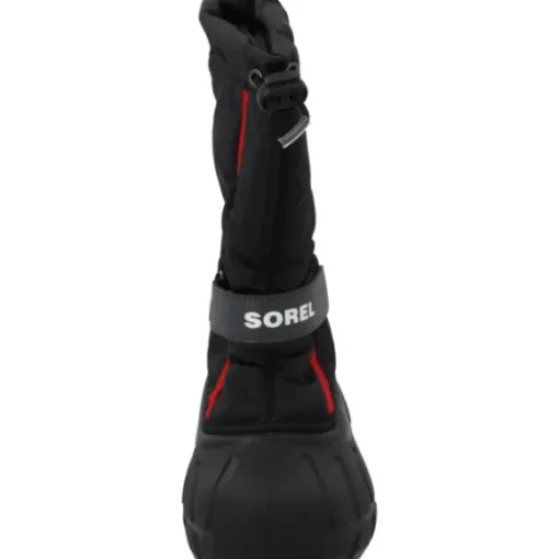 Sorel 2114081-015 Childrens/Youth Flurry, Winterstiefel, Kinder, black/bright red