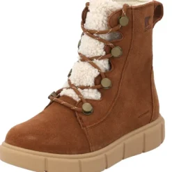 Sorel 2077981-242 Explorer III Joan Cozy, Schnürstiefel, Damen, velvet tan/canoe