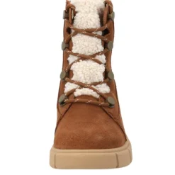 Sorel 2077981-242 Explorer III Joan Cozy, Schnürstiefel, Damen, velvet tan/canoe