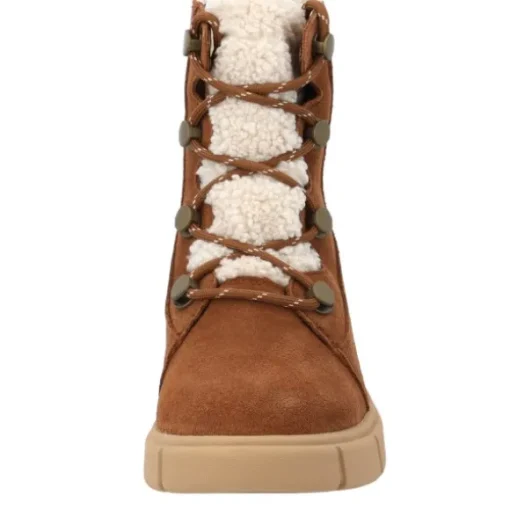 Sorel 2077981-242 Explorer III Joan Cozy, Schnürstiefel, Damen, velvet tan/canoe