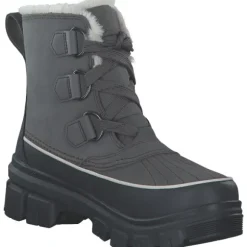 Sorel 2106701-052 Torino V, Schnürstiefel, Damen, quarry/grill