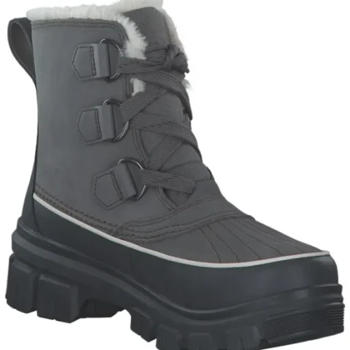 Sorel 2106701-052 Torino V, Schnürstiefel, Damen, quarry/grill