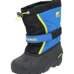 Sorel Childrens/Youth Flurry NC 1965 M, Winterstiefel, Kinder, schwarz/blau/lemon