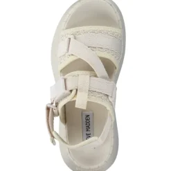 Steve Madden Decorum SM11003017, Keilsandaletten, Damen, bone bone