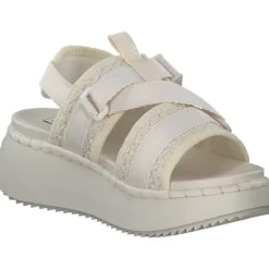 Steve Madden Decorum SM11003017, Keilsandaletten, Damen, bone bone