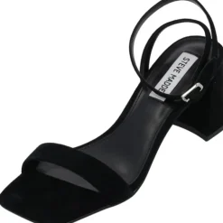 Steve Madden Luxe SM11002329, Plateau-Sandaletten, Damen, Schwarz