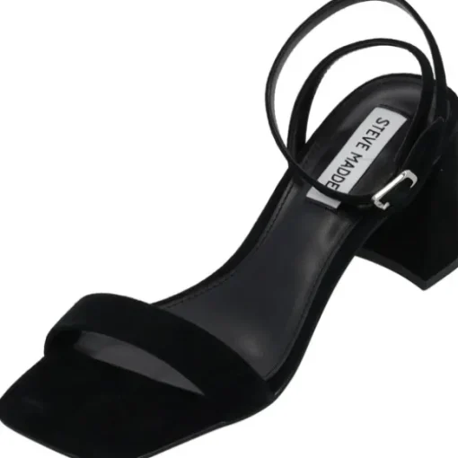 Steve Madden Luxe SM11002329, Plateau-Sandaletten, Damen, Schwarz