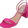 Steve Madden Luxe SM11002329, Plateau-Sandaletten, Damen, magenta