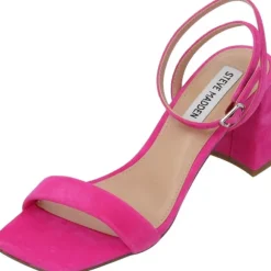 Steve Madden Luxe SM11002329, Plateau-Sandaletten, Damen, magenta