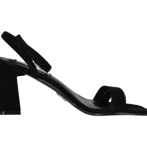 Steve Madden Luxe SM11002329, Plateau-Sandaletten, Damen, Schwarz