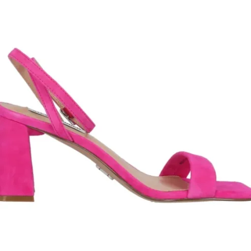 Steve Madden Luxe SM11002329, Plateau-Sandaletten, Damen, magenta