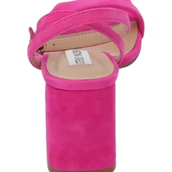 Steve Madden Luxe SM11002329, Plateau-Sandaletten, Damen, magenta
