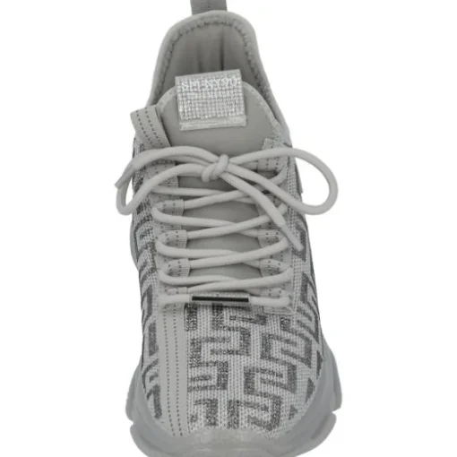 Steve Madden Maxout SM11002264, Schnürschuhe, Damen, Grau