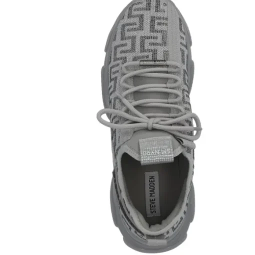 Steve Madden Maxout SM11002264, Schnürschuhe, Damen, Grau