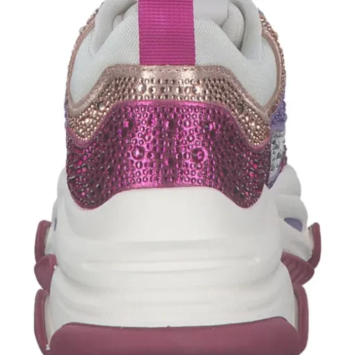 Steve Madden Privy SM19000082, Schnürschuhe, Damen, PLUM / PEACH LAVENDER