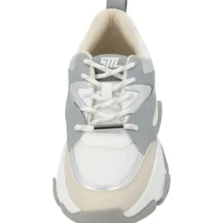 Steve Madden Progressive SM19000096, Schnürschuhe, Damen, Silver/White