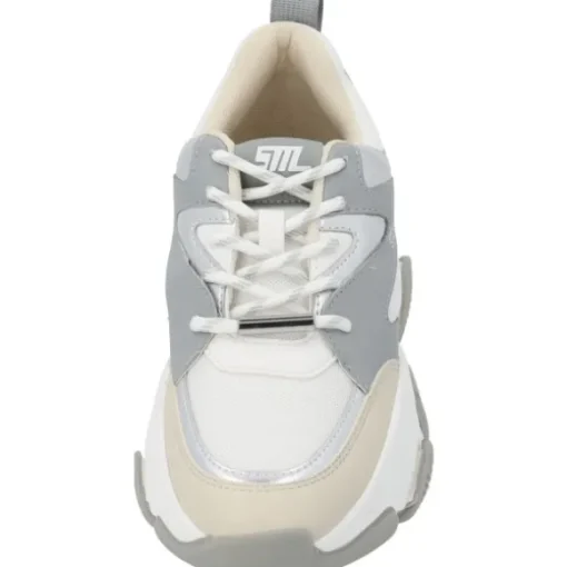 Steve Madden Progressive SM19000096, Schnürschuhe, Damen, Silver/White