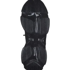 Steve Madden SM11003512-363 Maxilla-S, Schnürschuhe, Damen, black gold