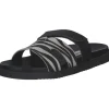 Steve Madden SM11003505-999, Plateau-Pantoletten, Damen, Zebra