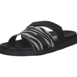 Steve Madden SM11003505-999, Plateau-Pantoletten, Damen, Zebra