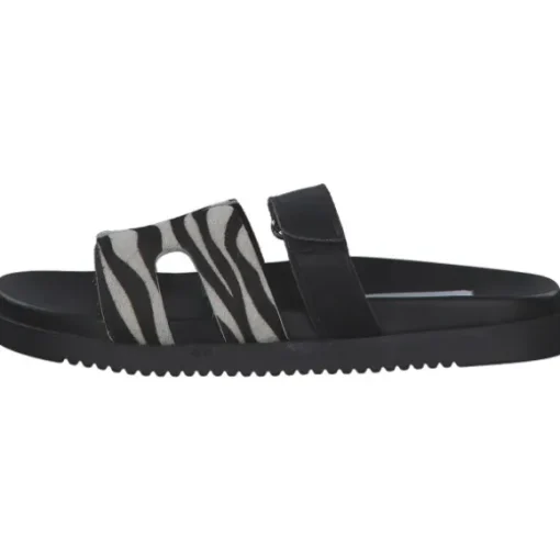Steve Madden SM11003505-999, Plateau-Pantoletten, Damen, Zebra