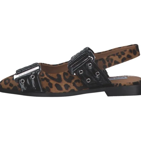 Steve Madden SM11003508-BLO Grand Ave-L, Pantoletten & Badeschuhe, Damen, black/leopard