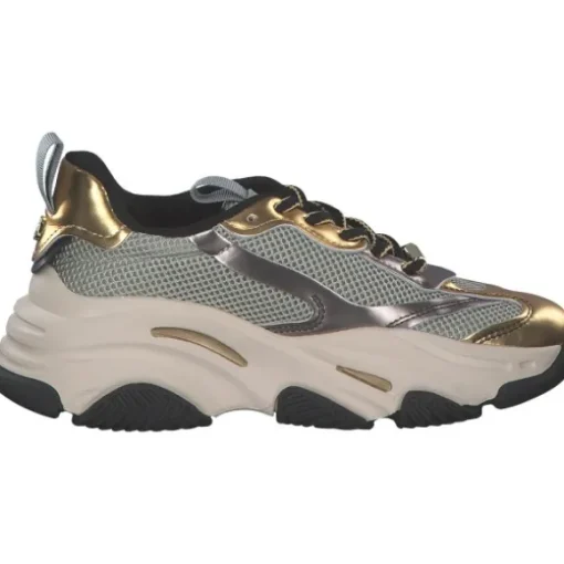 Steve Madden SM19000033-IP2 Possession-e, Schnürschuhe, Damen, ice/pewter/gold