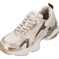 Steve Madden Speedster SM19000122, Schnürschuhe, Damen, silver/gold