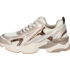 Steve Madden Speedster SM19000122, Schnürschuhe, Damen, silver/gold