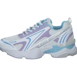 Steve Madden Speedster SM19000122, Schnürschuhe, Damen, WHITE/BB LAVENDER