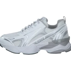 Steve Madden Speedster SM19000122, Schnürschuhe, Damen, white multi