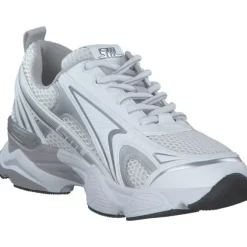 Steve Madden Speedster SM19000122, Schnürschuhe, Damen, white multi