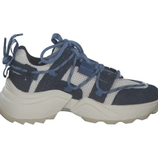 Steve Madden Tazmania SM11002419, Schnürschuhe, Damen, BLUE DENIM