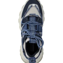 Steve Madden Tazmania SM11002419, Schnürschuhe, Damen, BLUE DENIM