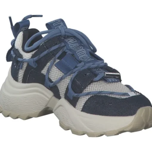 Steve Madden Tazmania SM11002419, Schnürschuhe, Damen, BLUE DENIM