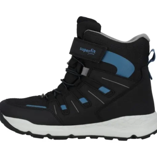 Superfit 1-000568-0000  FREE RIDE, Winterstiefel, Kinder, SCHWARZ/BLAU